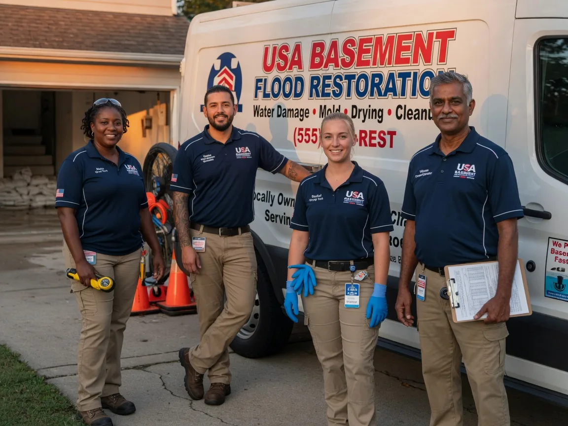Basement Flood Cleanup company in Hallieford, VA